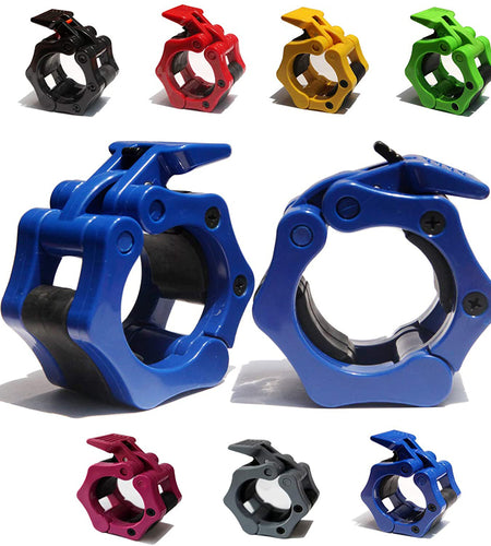 25/50mm Spinlock Collars Barbell Collar Lock Dumbell Clips Barbell