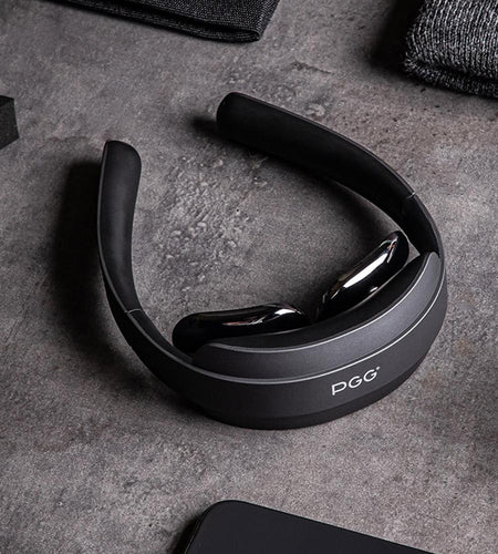 PGG Folding Portable Neck Massager 5 Modes Massage Pulse Infrared