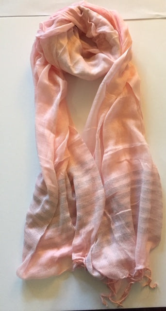 Women's Handloom Scarf- Pink Color From RSV Global Inc